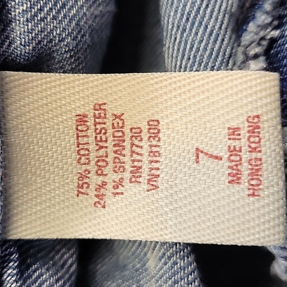 Mossimo Denim Jeans Low Rise Super Flare Size 7 - Picture 14 of 17